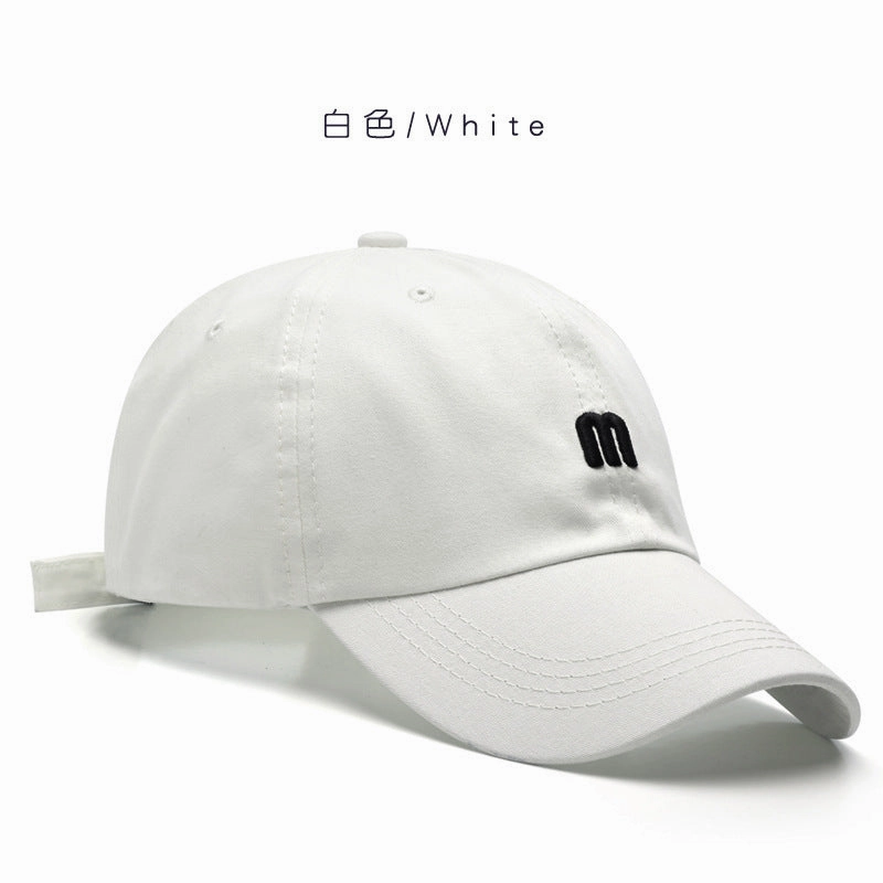 M Embroidered Baseball Cap