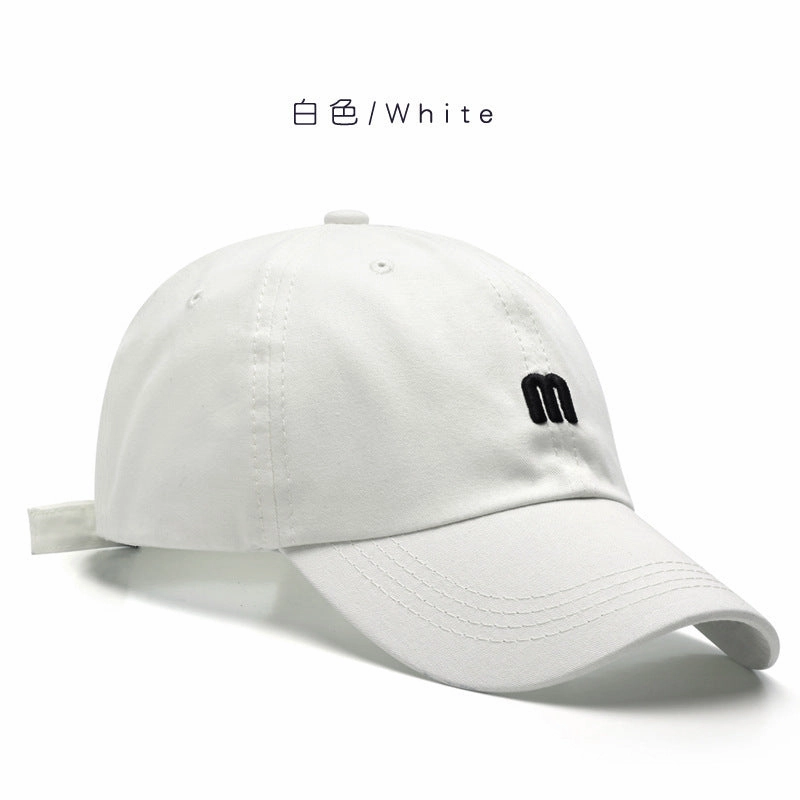 M Embroidered Baseball Cap