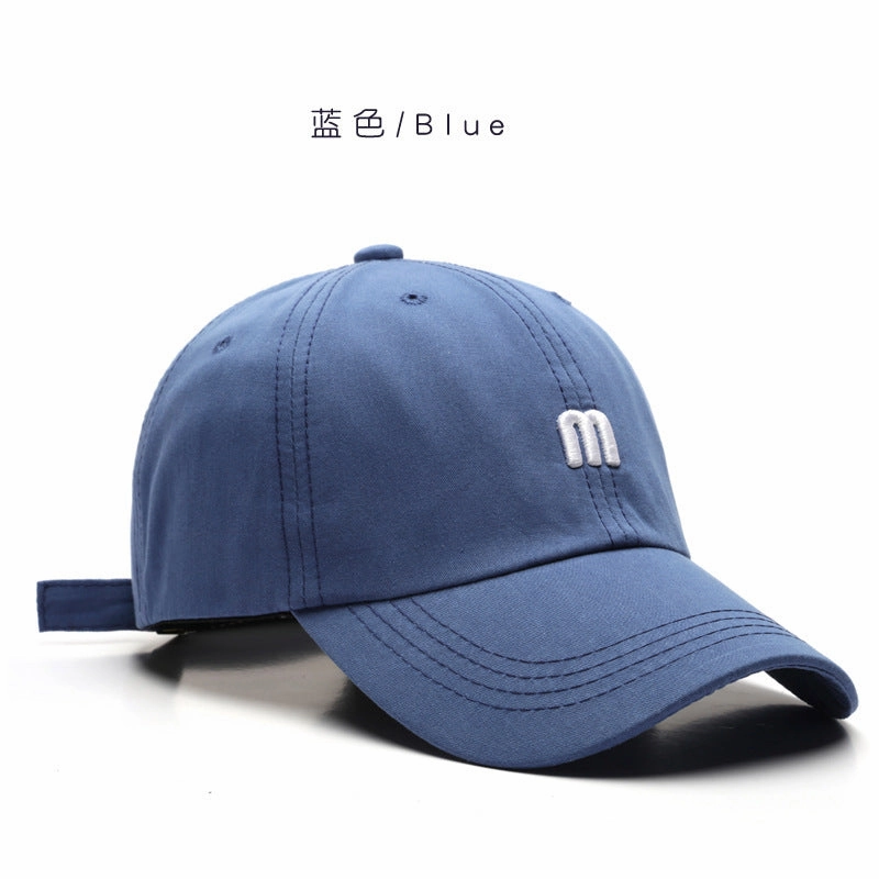 M Embroidered Baseball Cap