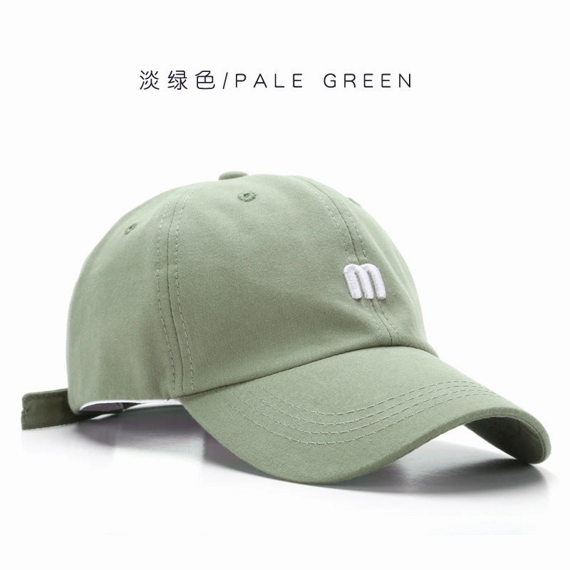 M Embroidered Baseball Cap