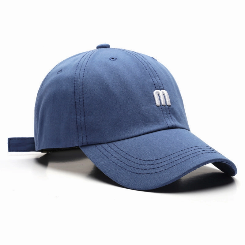 M Embroidered Baseball Cap