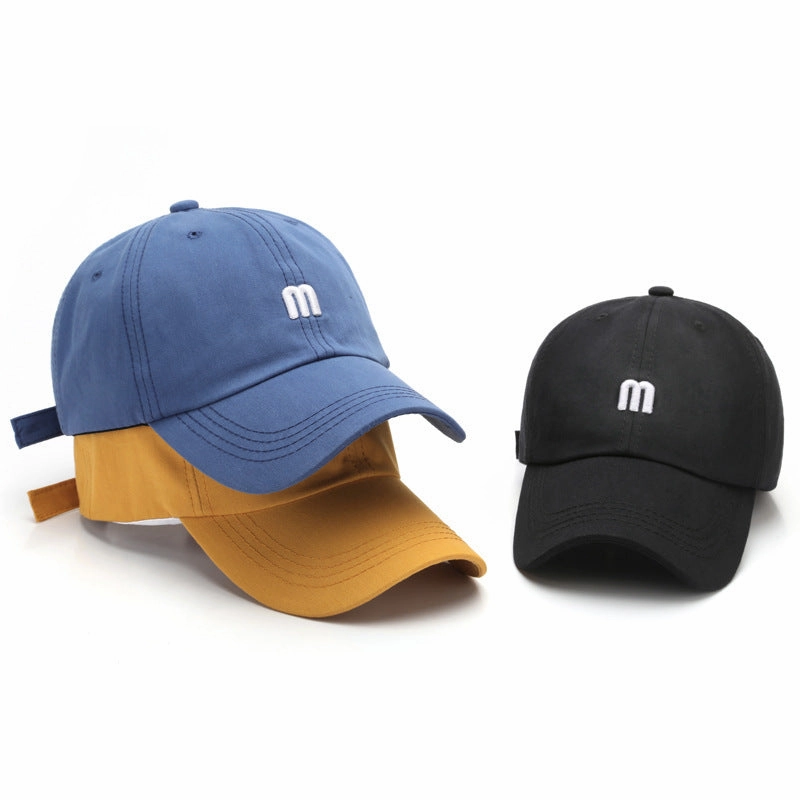 M Embroidered Baseball Cap
