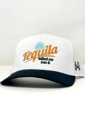 Mad Hatter Co Tequila Talked Me Into It casual-baseball-cap