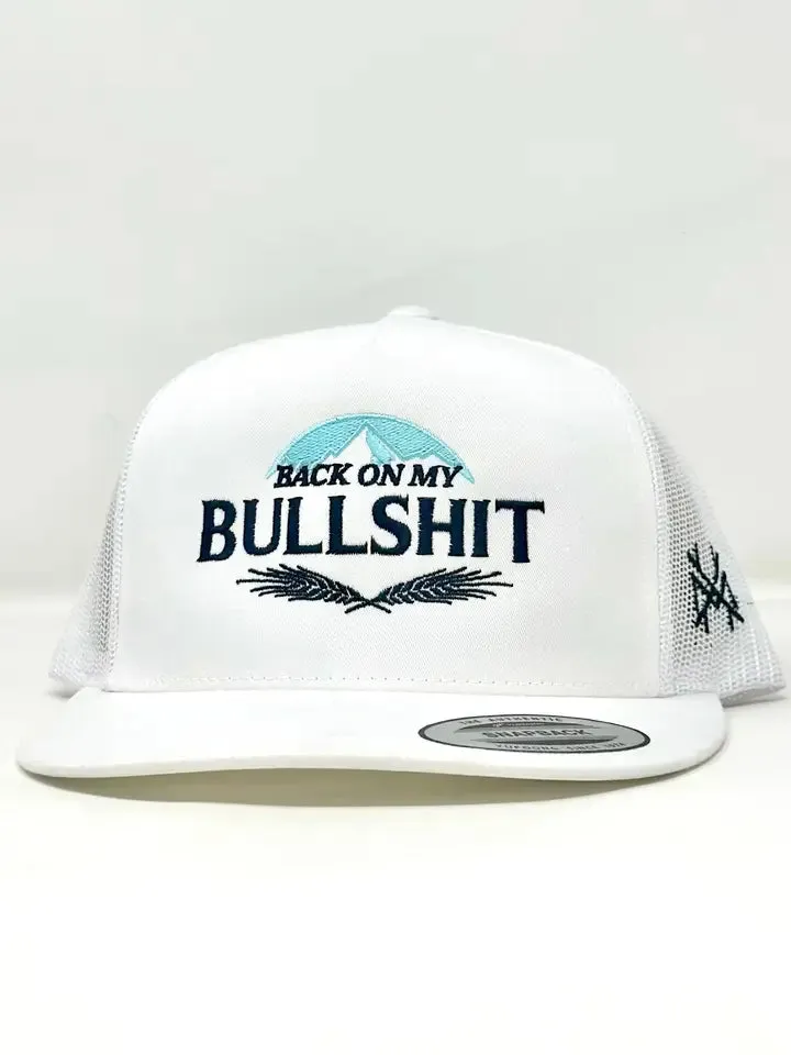 Mad Hatter Company Back on my Bullshit casual-baseball-cap