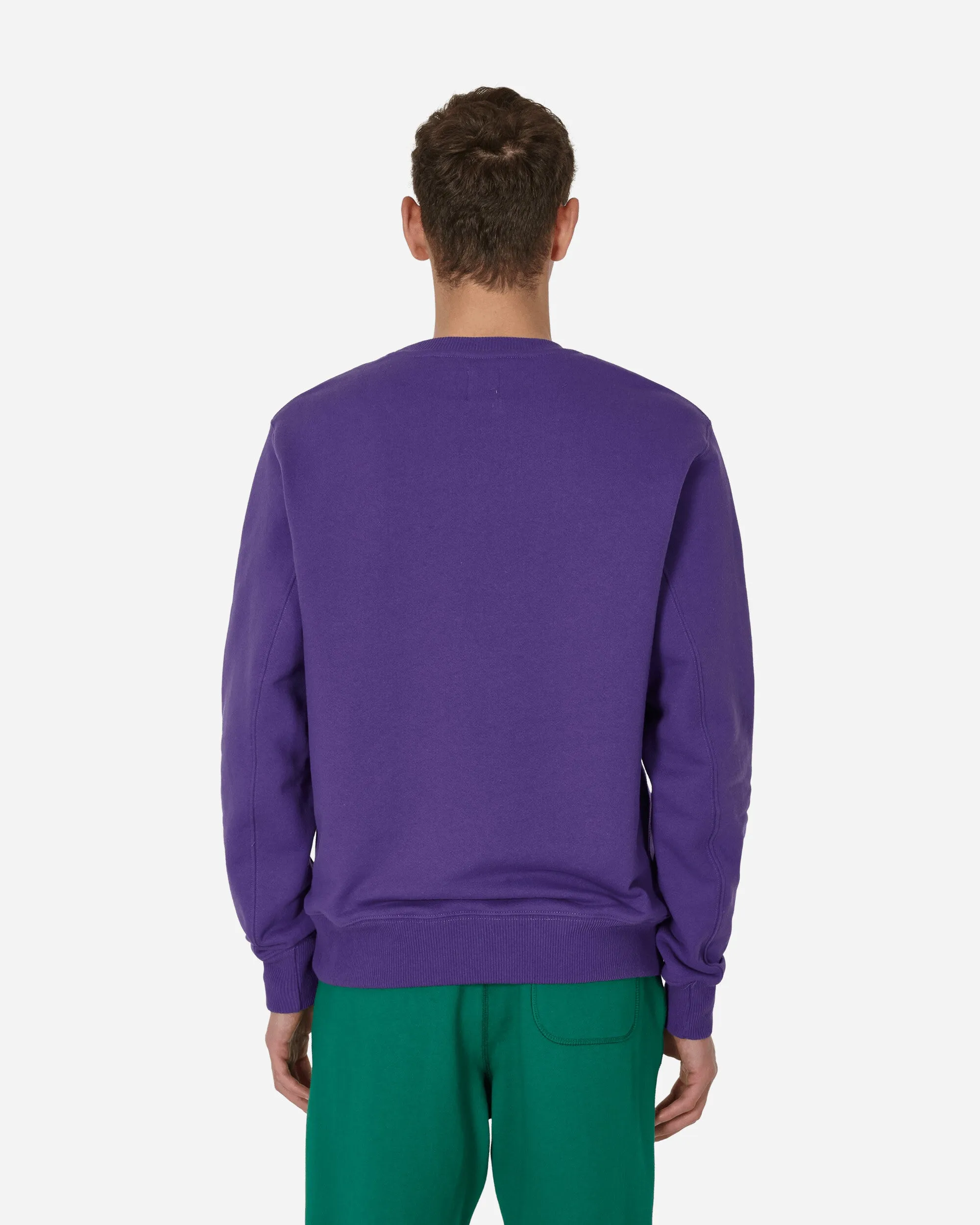 In den USA hergestelltes Core Crewneck Sweatshirt in Prismenlila