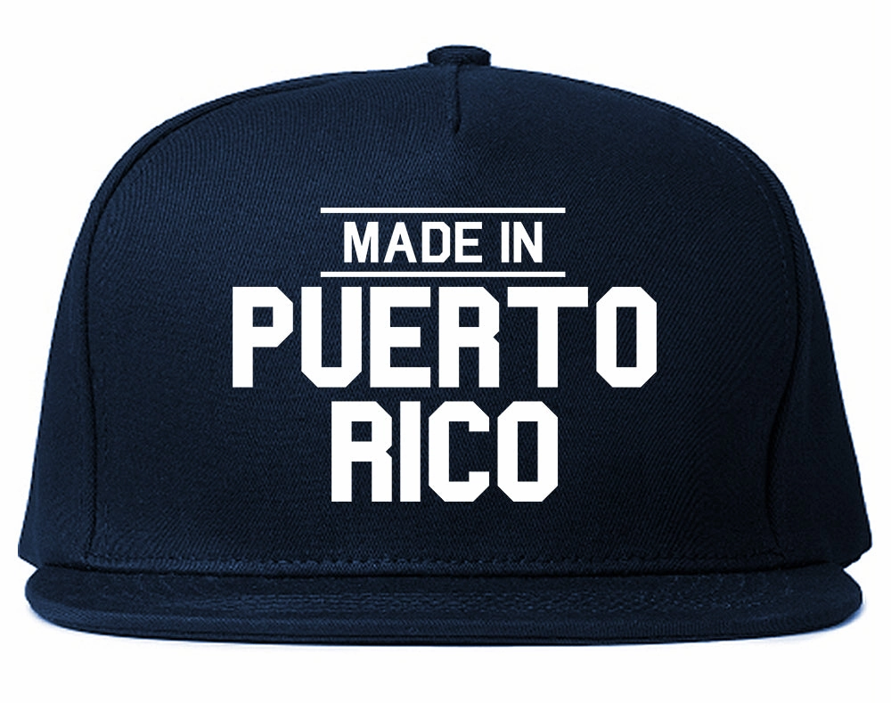 Made In Puerto Rico Mens Snapback Hat