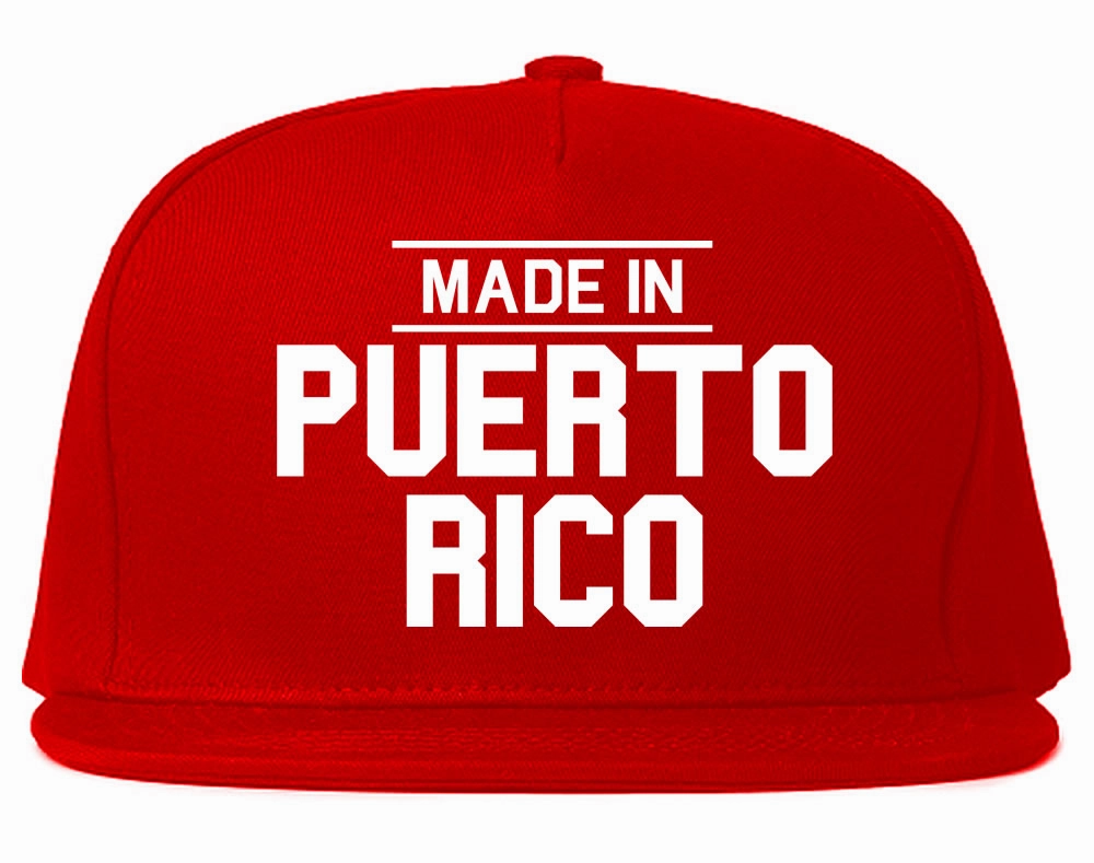 Made In Puerto Rico Snapback Hat