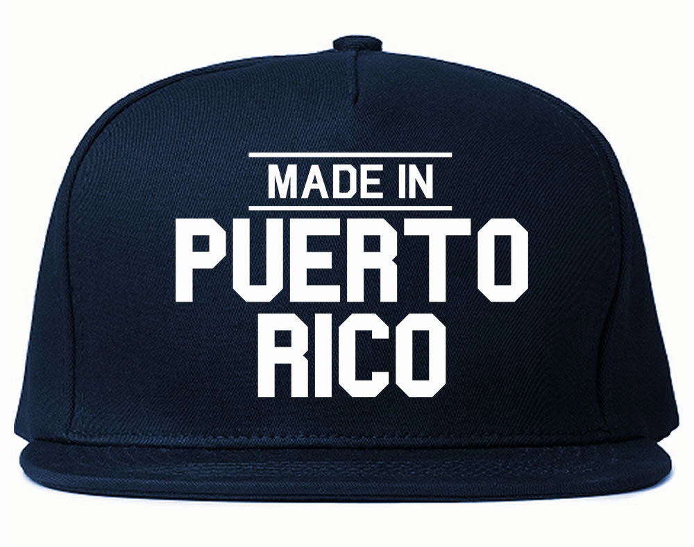 Made In Puerto Rico Snapback Hat