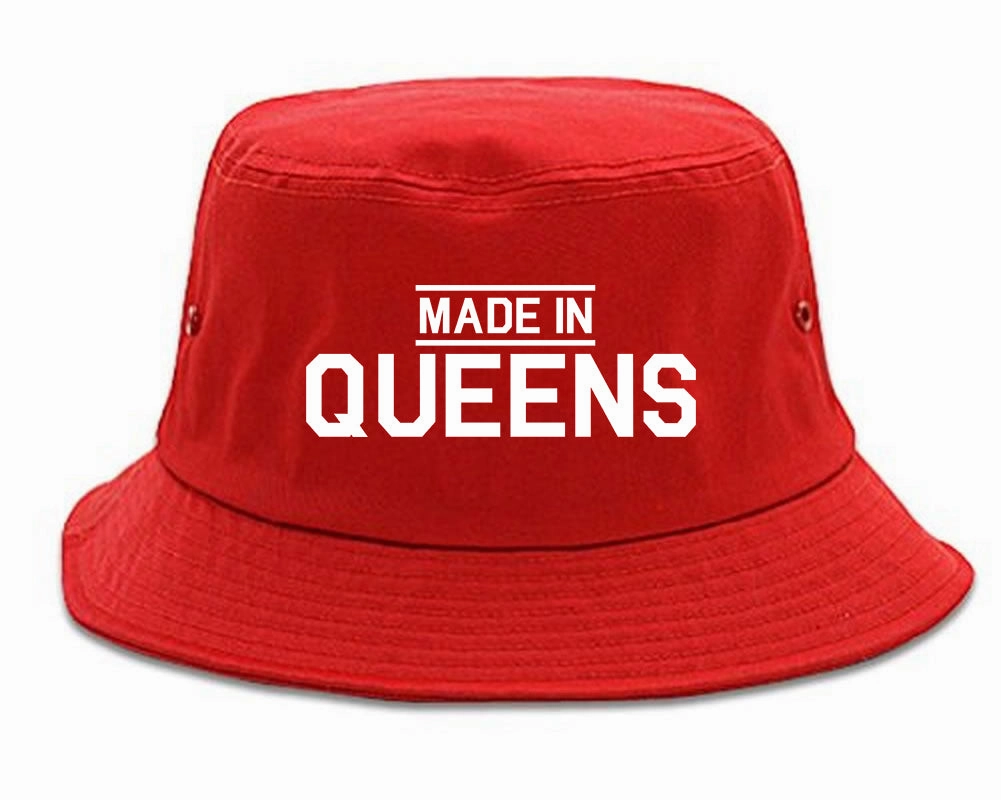 Made In Queens NY Mens Bucket Hat