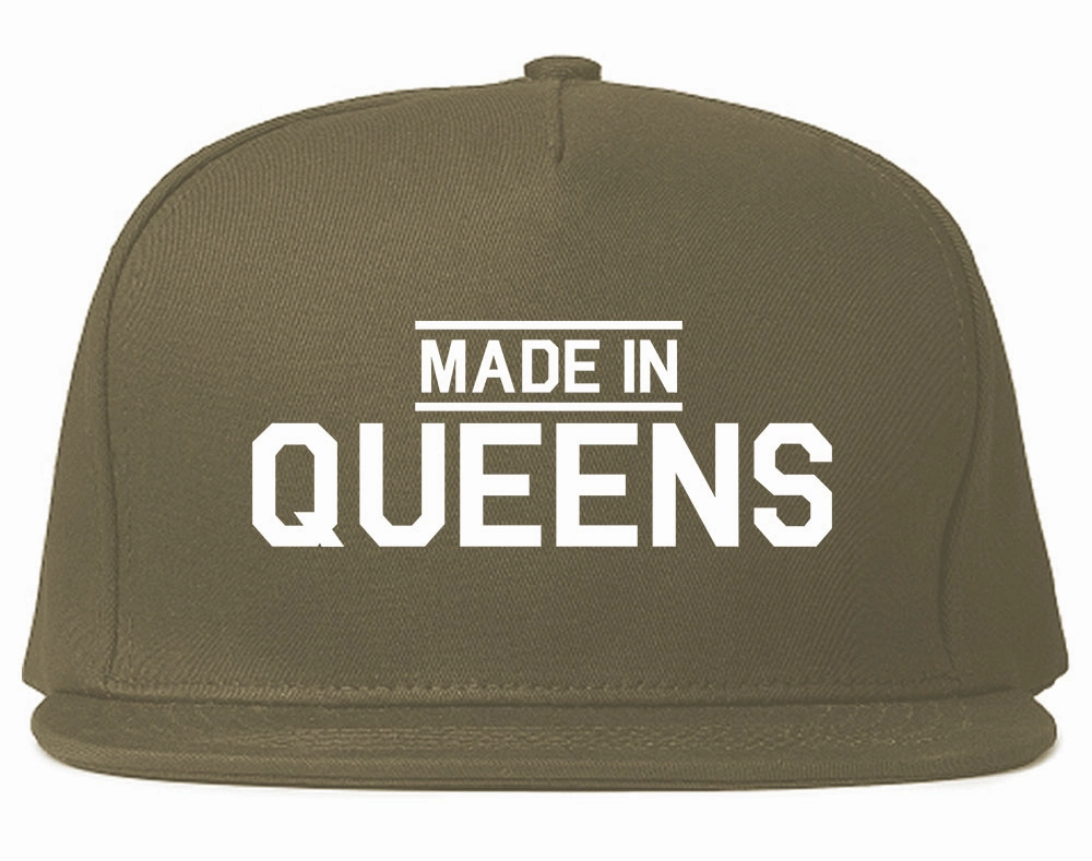 Made In Queens NY Mens Snapback Hat