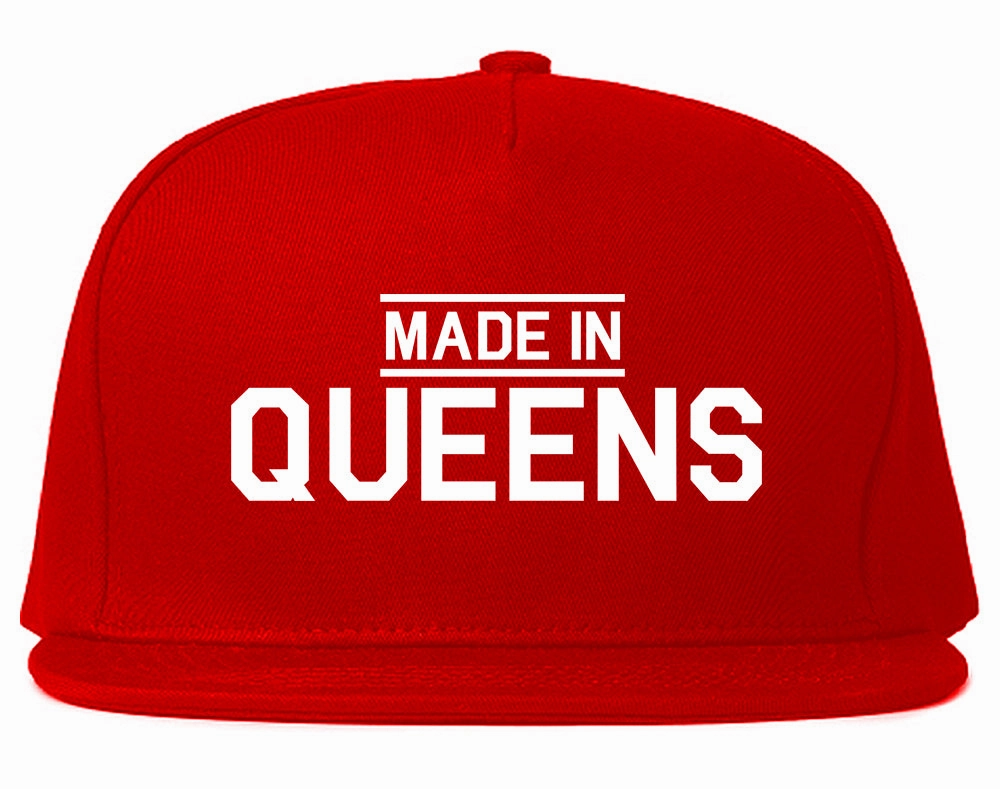 Made In Queens NY Mens Snapback Hat