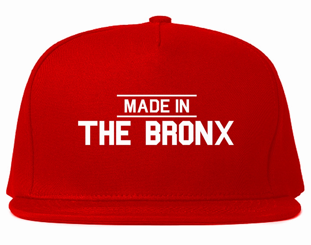 Made In The Bronx Mens Snapback Hat