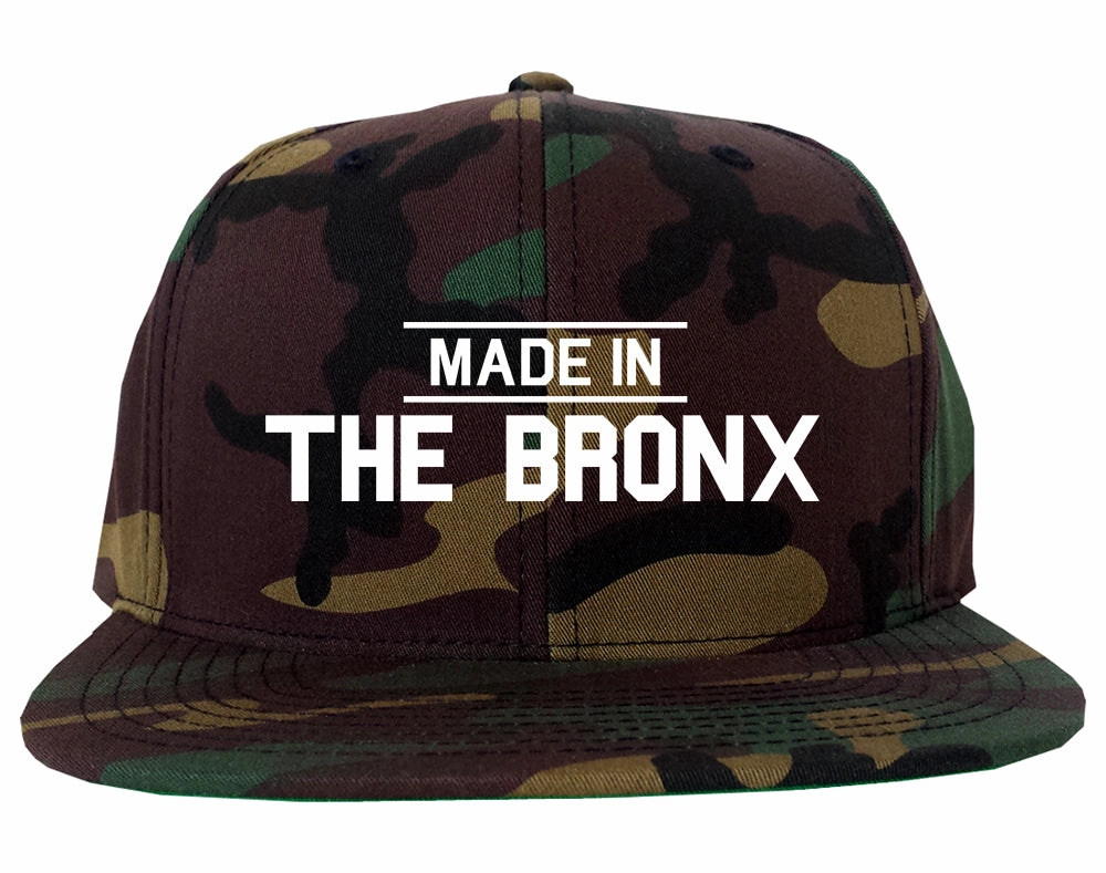 Made In The Bronx Mens Snapback Hat