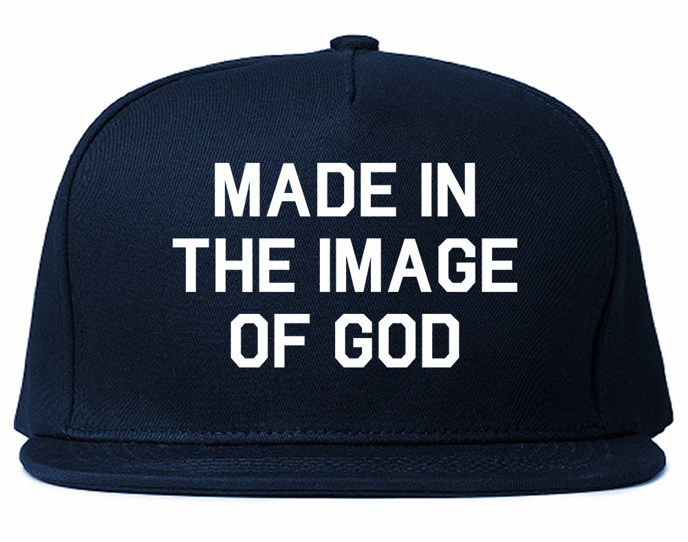 Made In The Image Of God Mens Snapback Hat