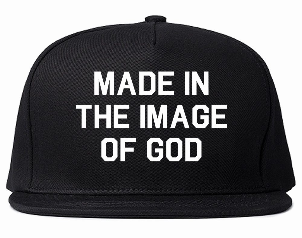 Made In The Image Of God Mens Snapback Hat