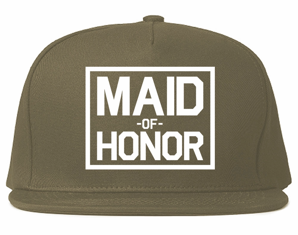 Maid Of Honor Wedding Mens Snapback Hat