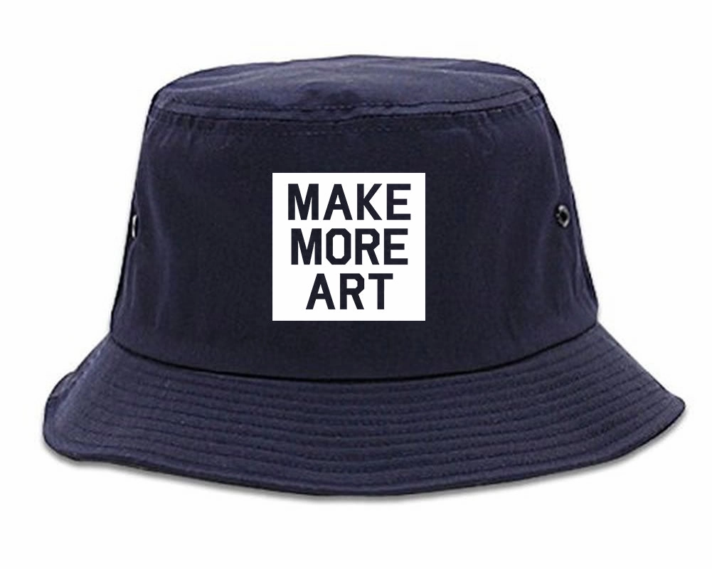 Make More Art Mens Bucket Hat