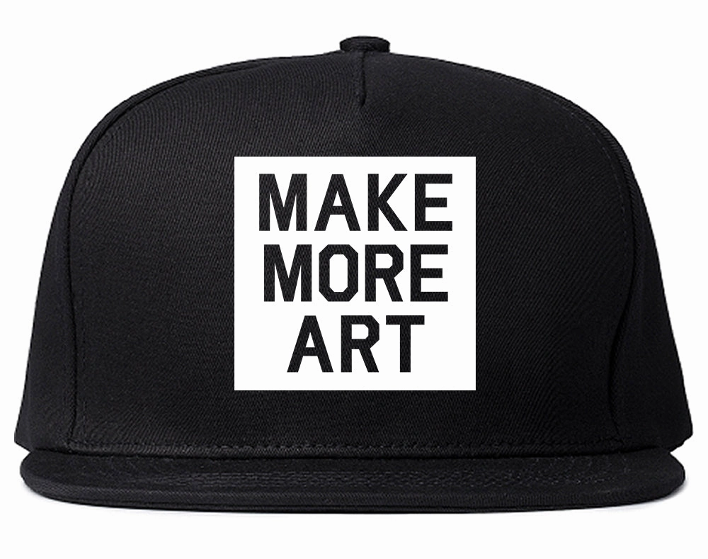 Make More Art Mens Snapback Hat