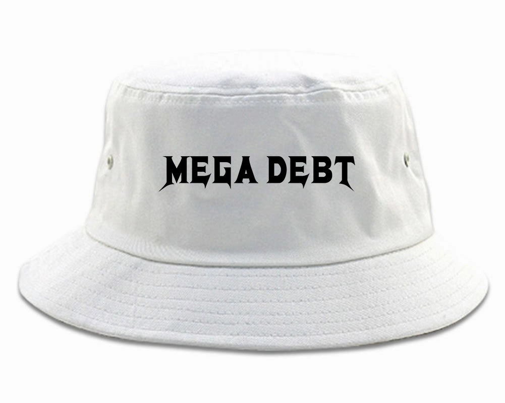 Mega Debt Funny Financial Mens Bucket Hat