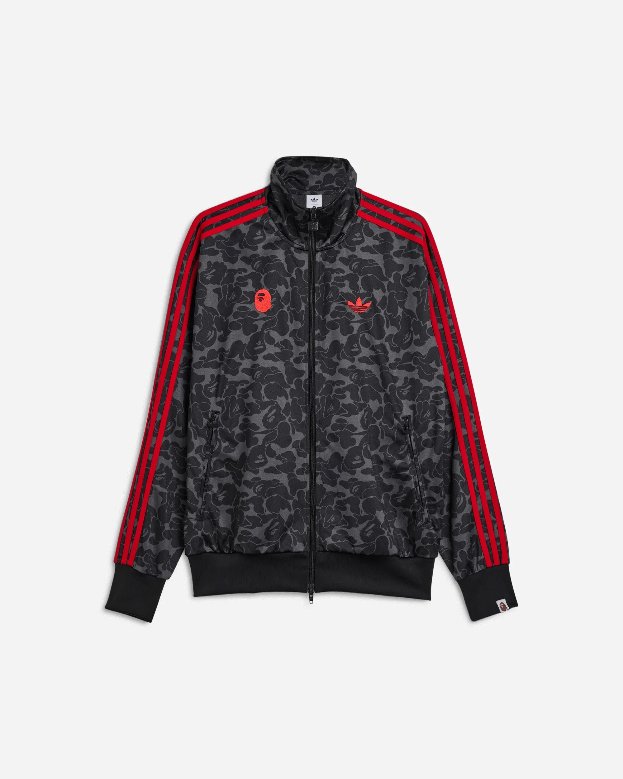 Herren BAPE Firebird Track Top Schwarz