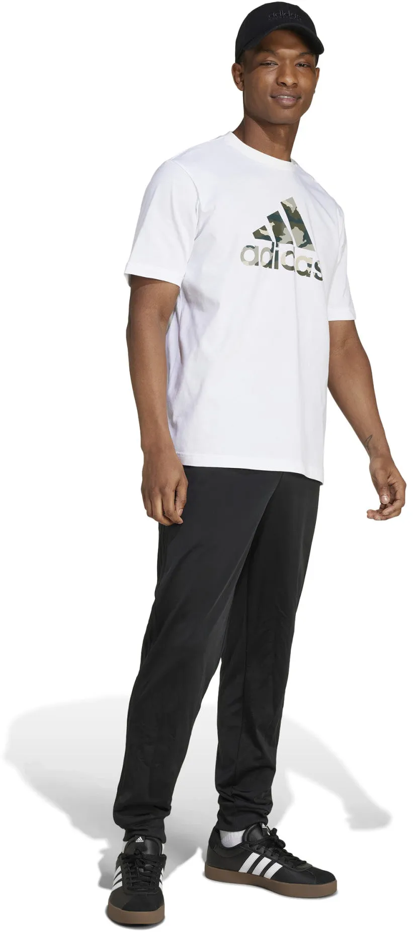 Herren T-Shirt mit Camouflage-Sportabzeichen-Print