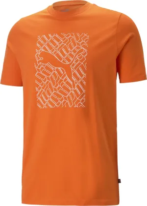 Herren Grafik Katzen T-Shirt