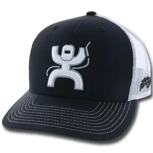Men's Hooey Arc Cap #1862T-BKWH casual-baseball-cap