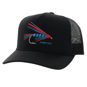 Men's Hooey Habitat Cap #6015T-BK casual-baseball-cap