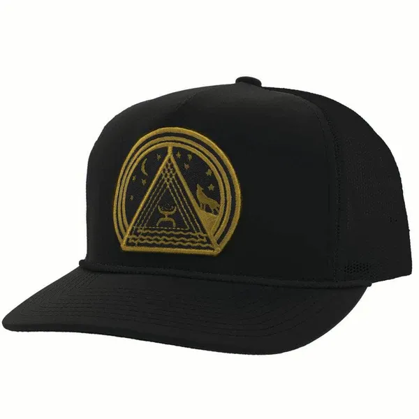 Men's Hooey Music Cap #2240T-BK casual-baseball-cap