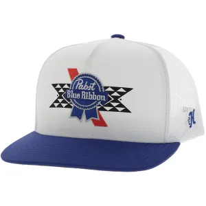 Men's Hooey Pabst Blue Ribbon Cap #2576T-WH casual-baseball-cap