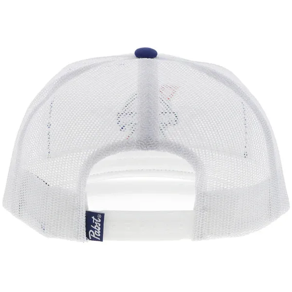 Men's Hooey Pabst Blue Ribbon Cap #2576T-WH