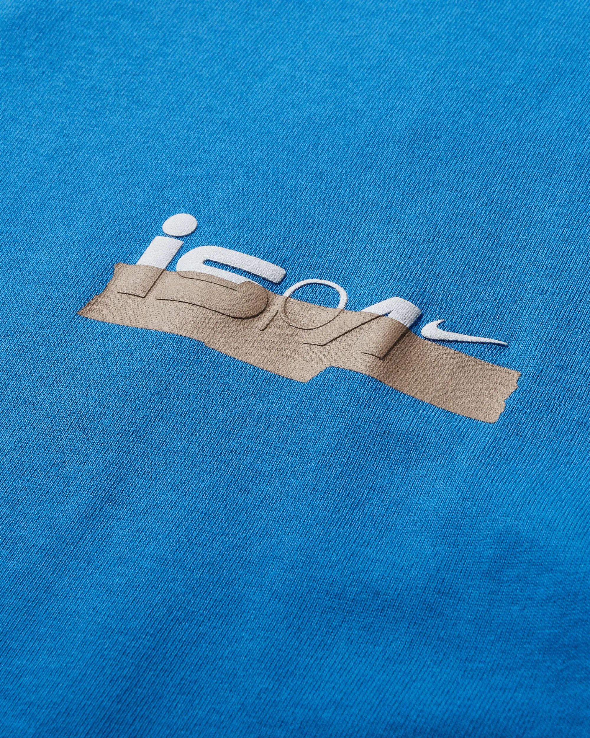 Herren ISPA Grafik T-Shirt Hell Foto Blau