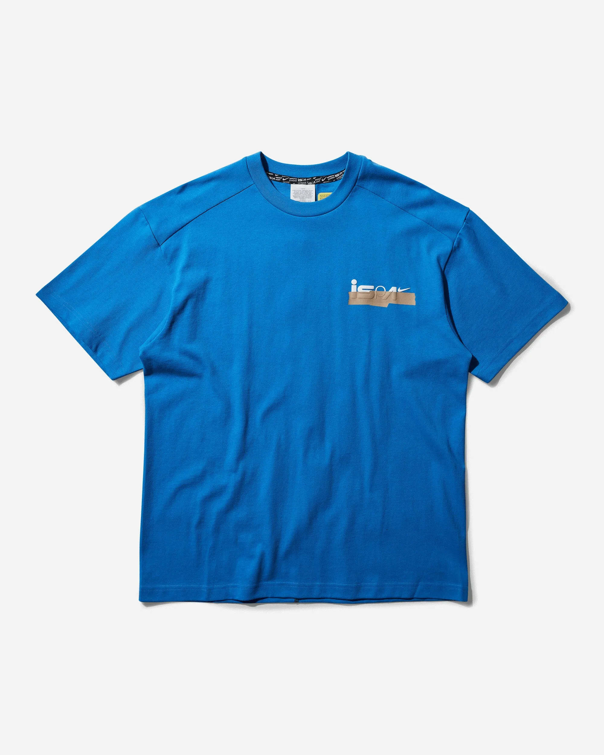 Herren ISPA Grafik T-Shirt Hell Foto Blau