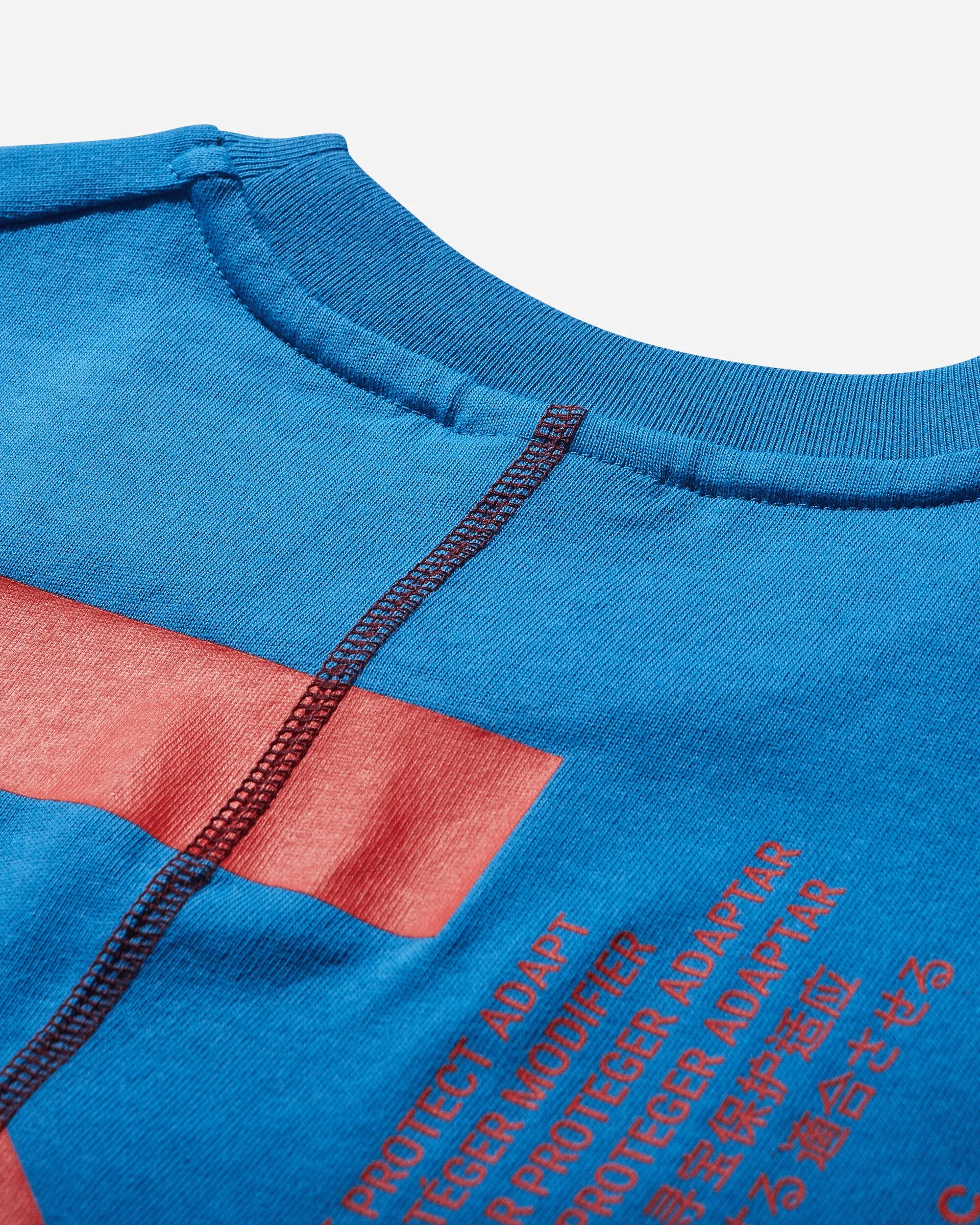 Herren ISPA Grafik T-Shirt Hell Foto Blau