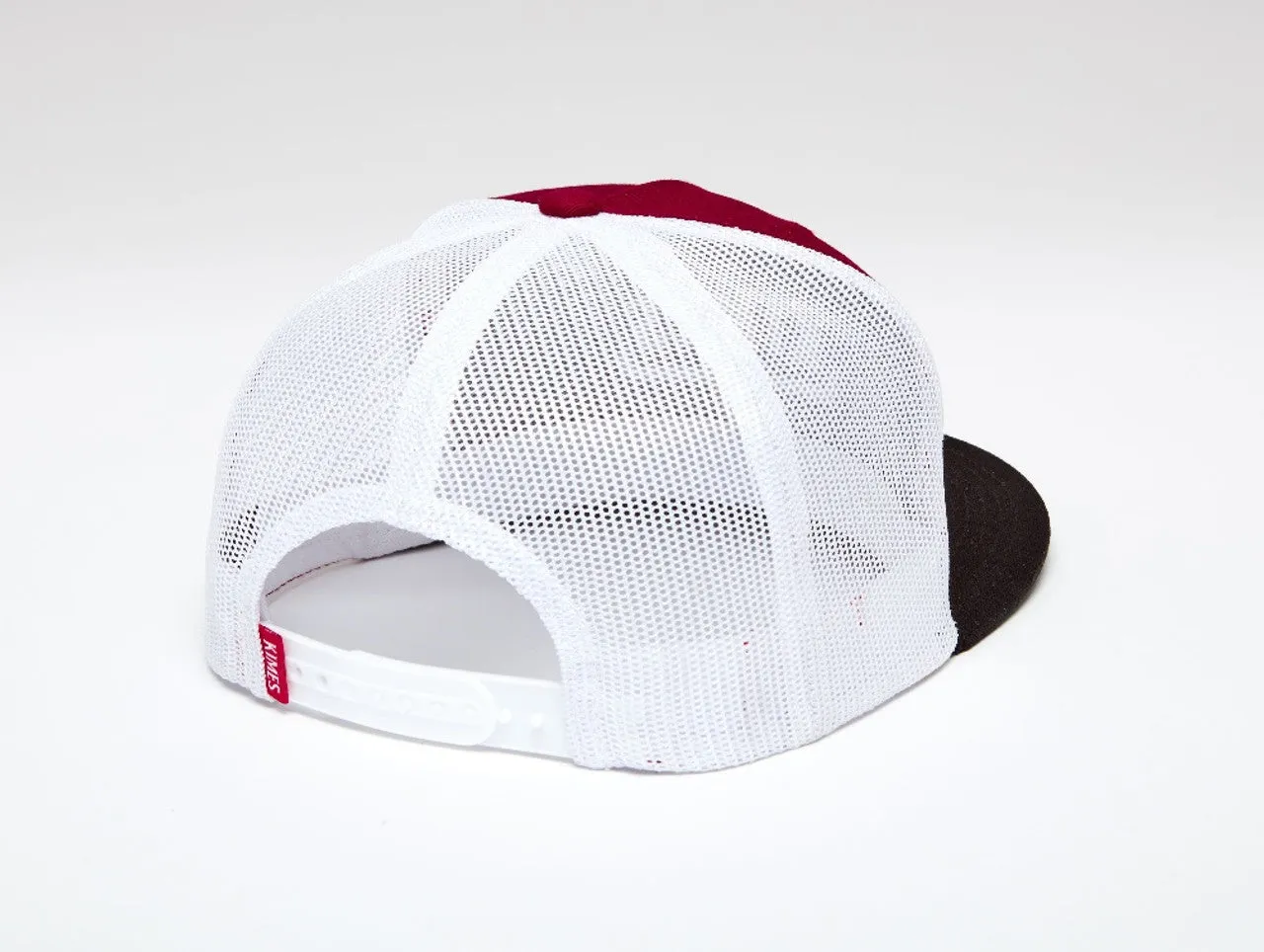 Men's Kimes Huxton Trucker Dark Red Cap