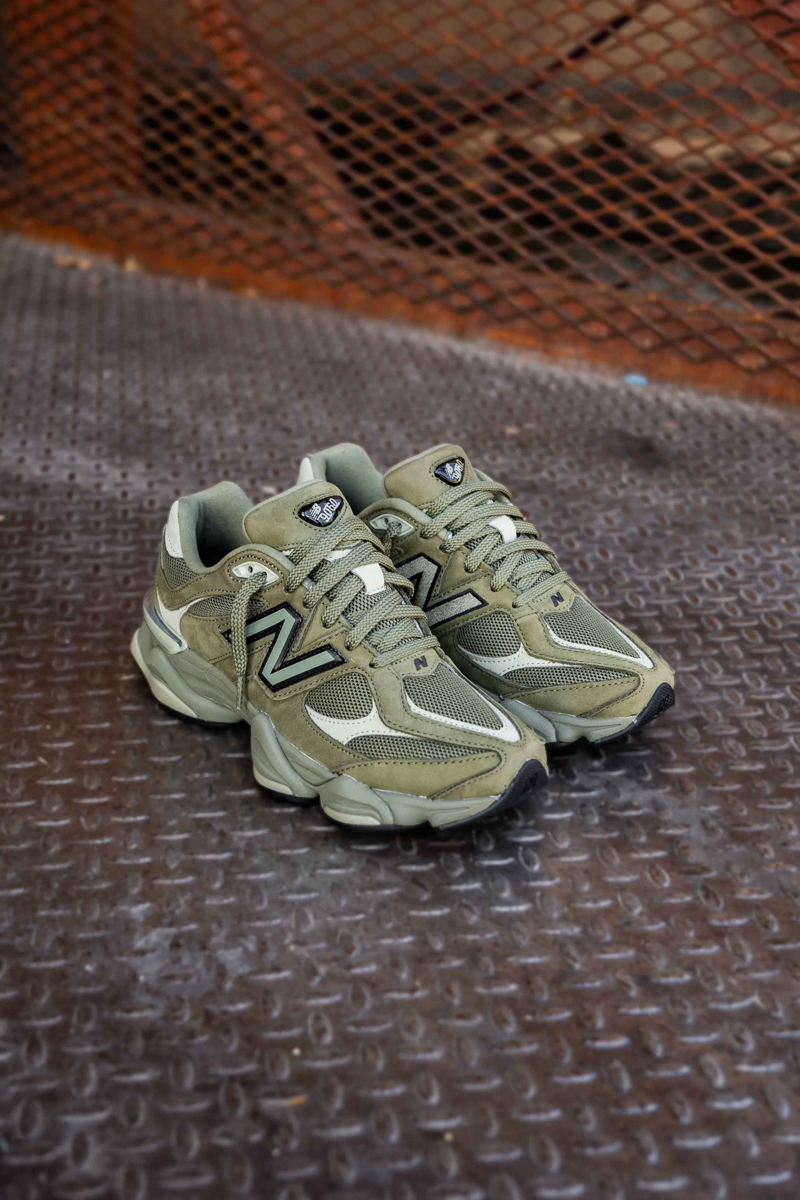 Herren New Balance 9060 (Dunkles Olivgrün) - U9060ZGD