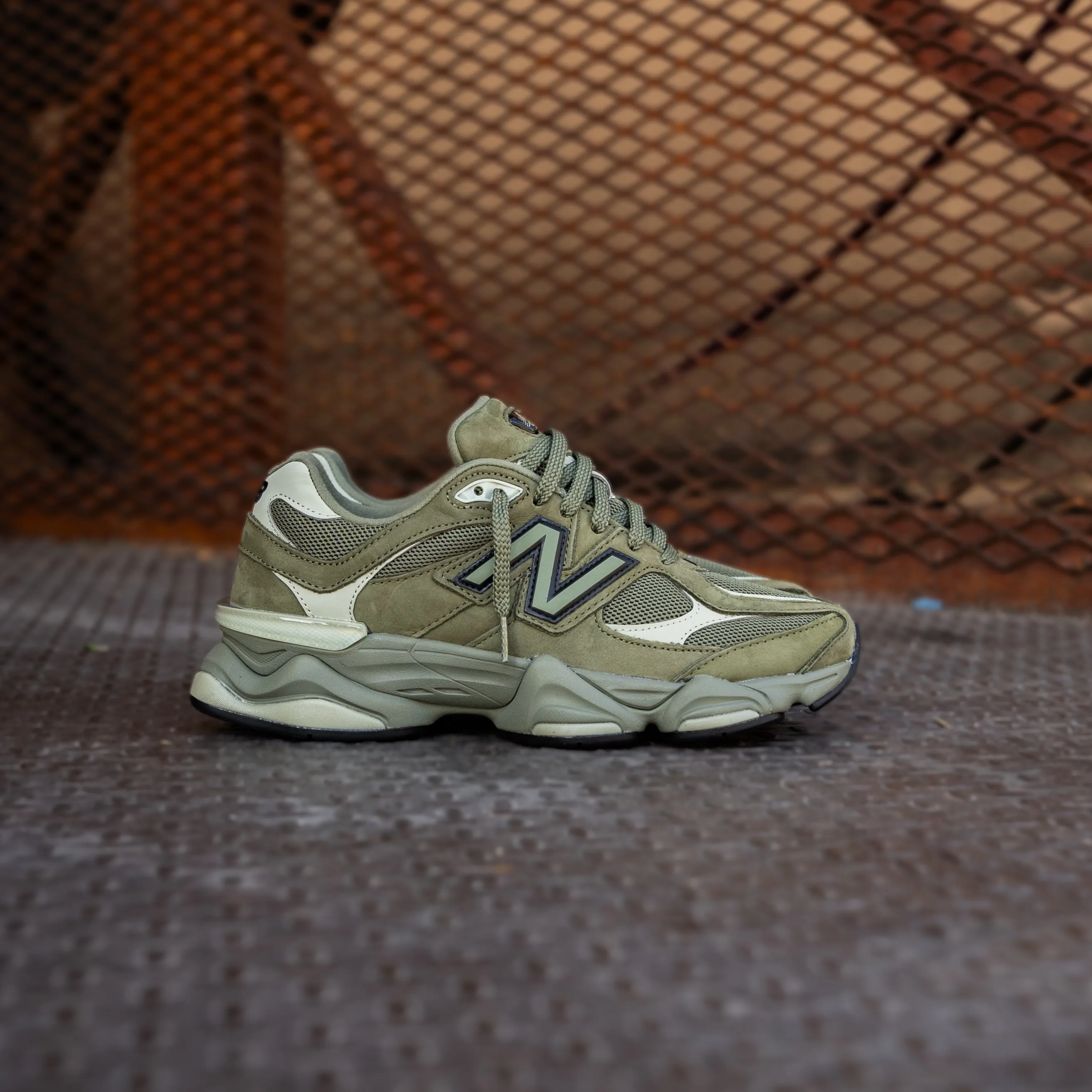 Herren New Balance 9060 (Dunkles Olivgrün) - U9060ZGD