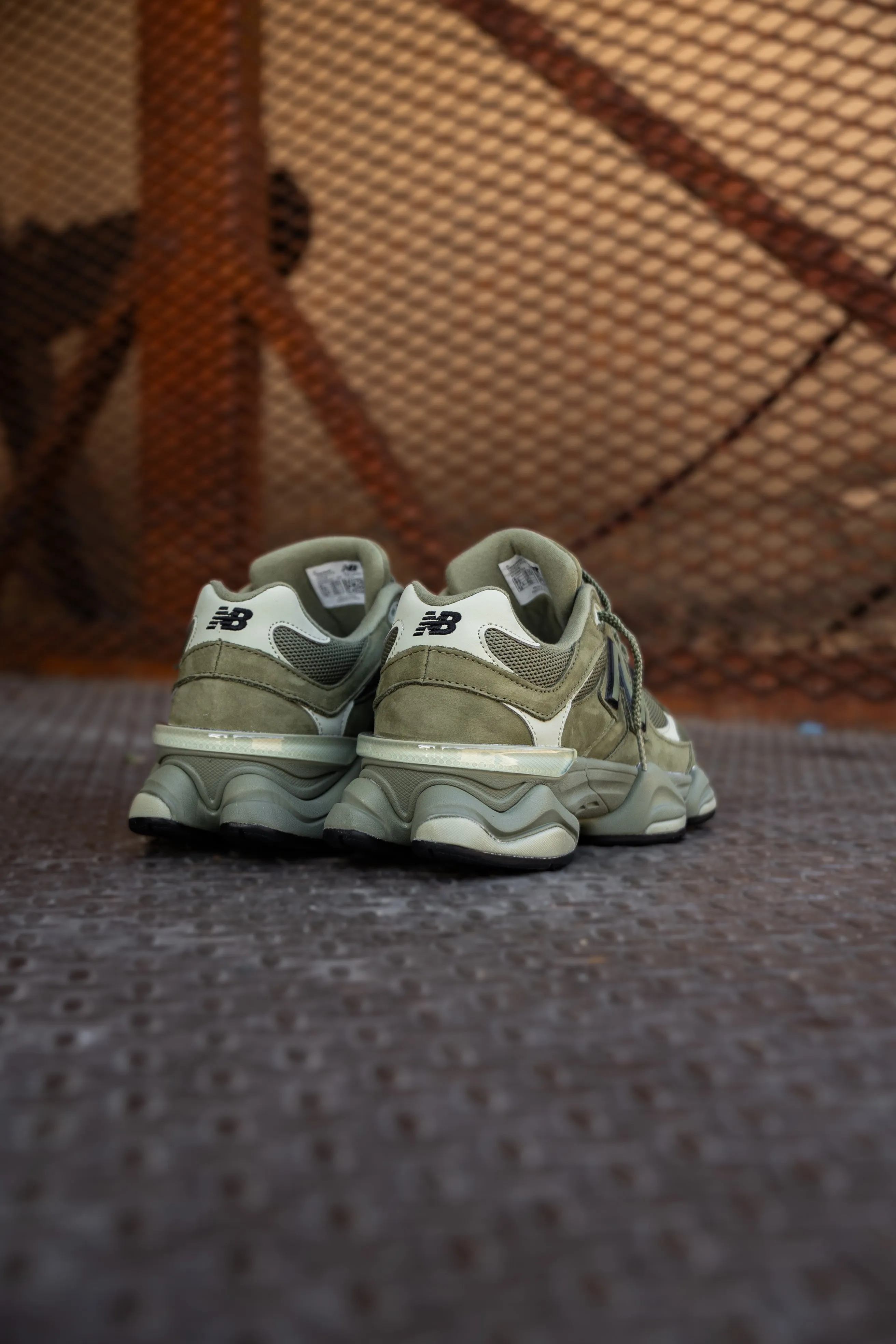 Herren New Balance 9060 (Dunkles Olivgrün) - U9060ZGD