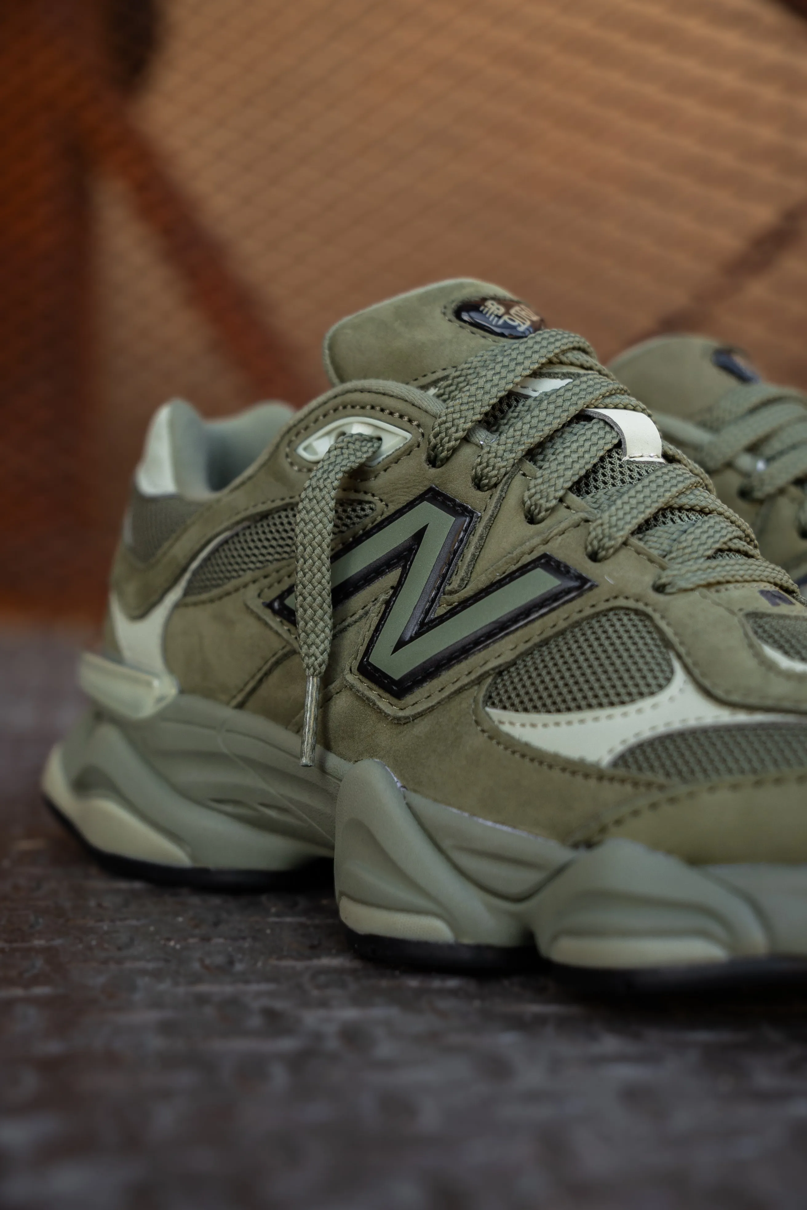 Herren New Balance 9060 (Dunkles Olivgrün) - U9060ZGD
