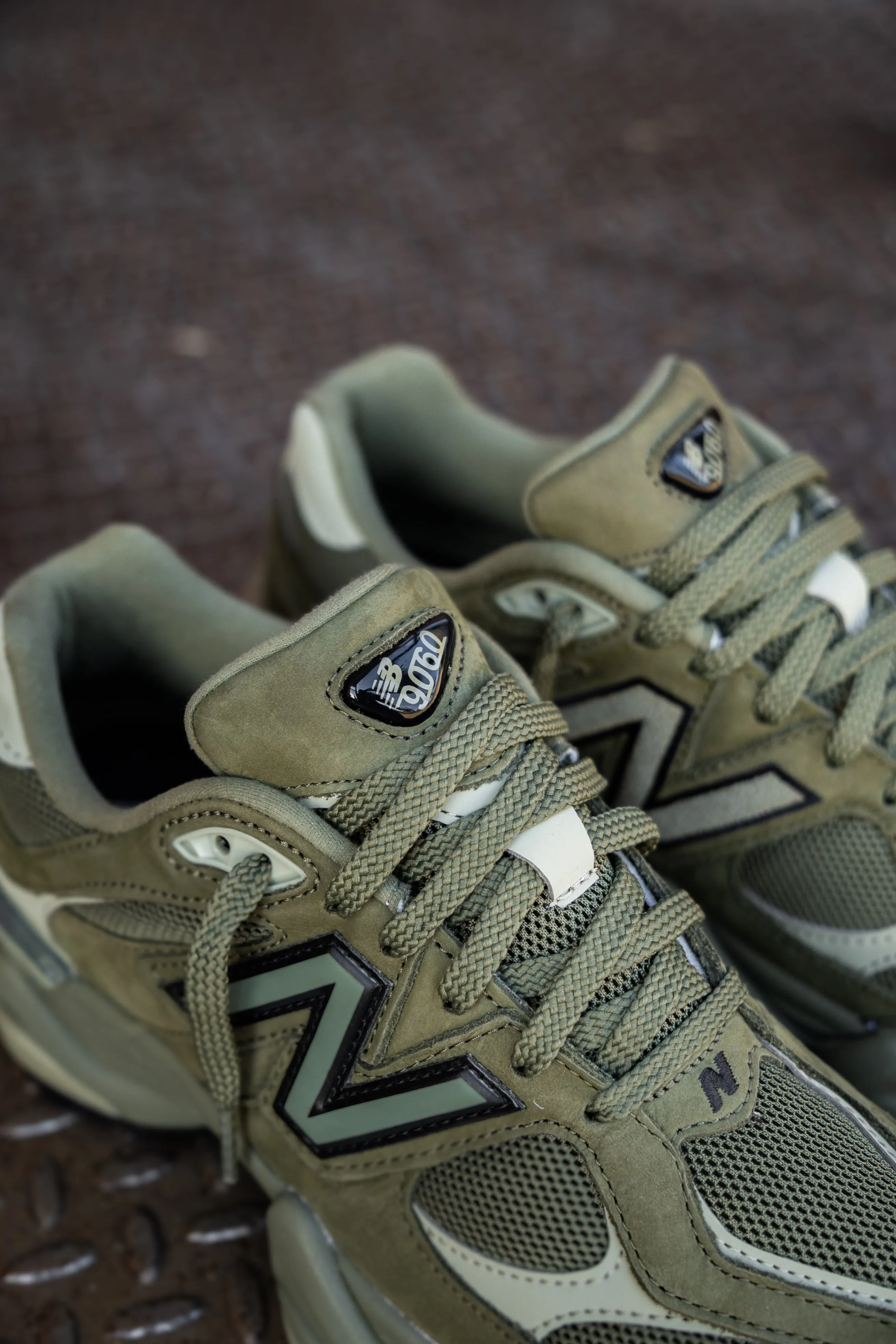 Herren New Balance 9060 (Dunkles Olivgrün) - U9060ZGD