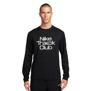 Nike Track Club Dri-FIT Langarm-Lauftop für Herren