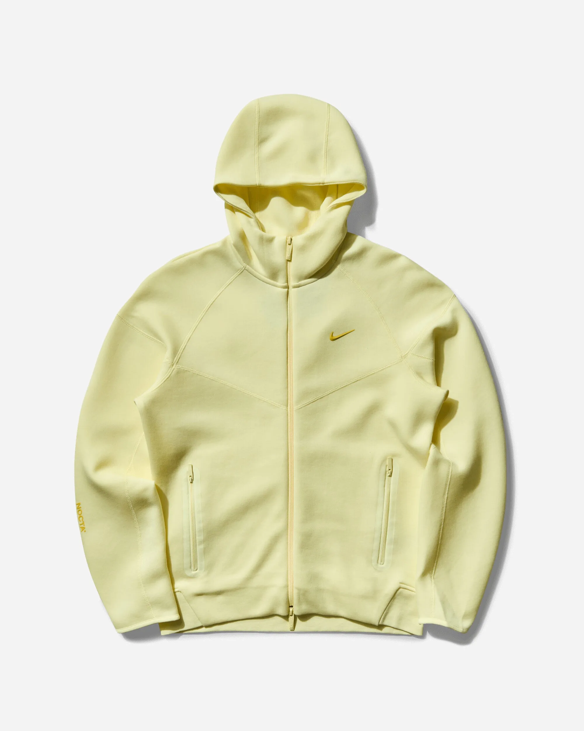 NOCTA Tech Fleece Full-Zip Hoodie für Herren in Zitronenton