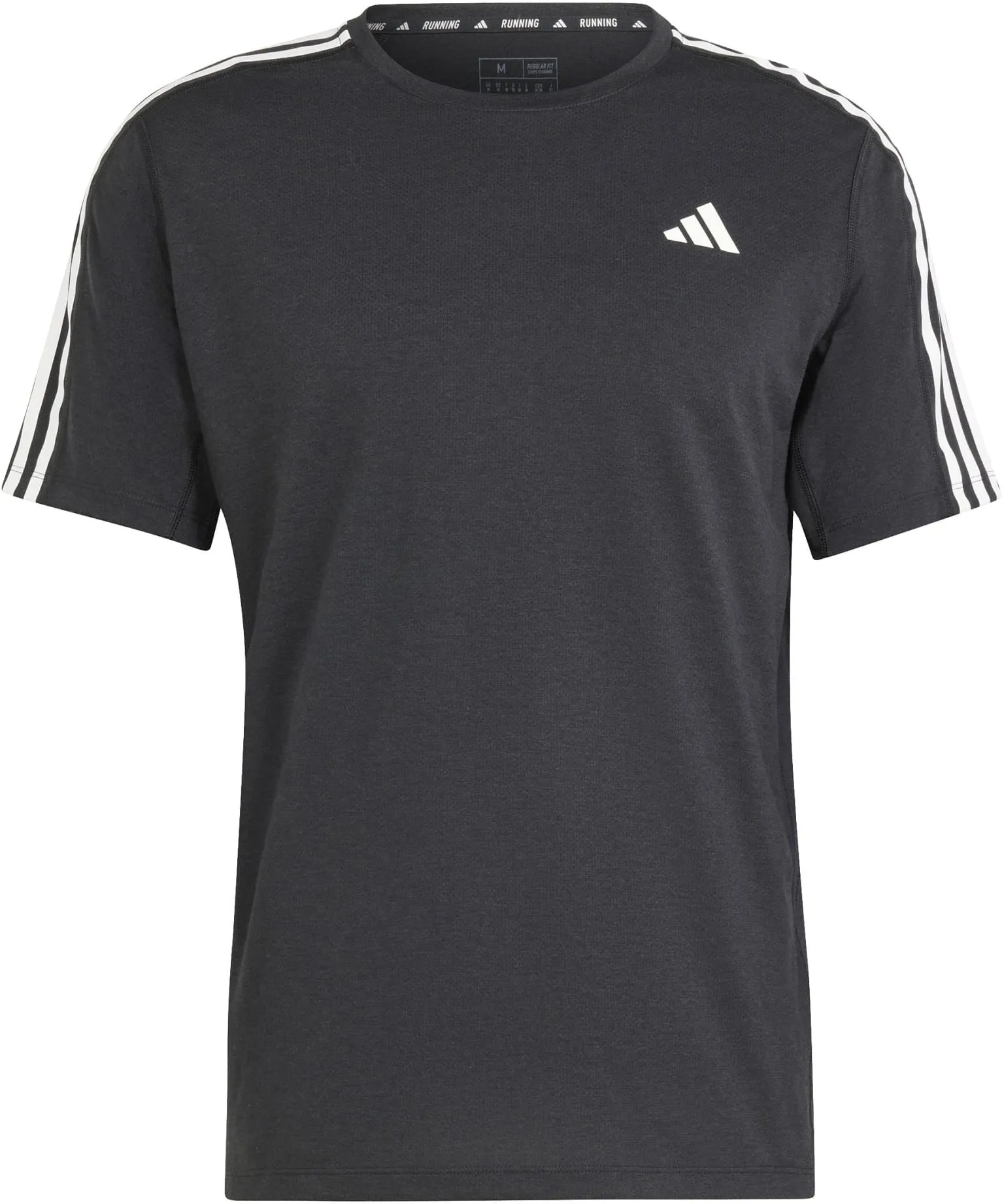 Herren Own the Run 3-Streifen T-Shirt