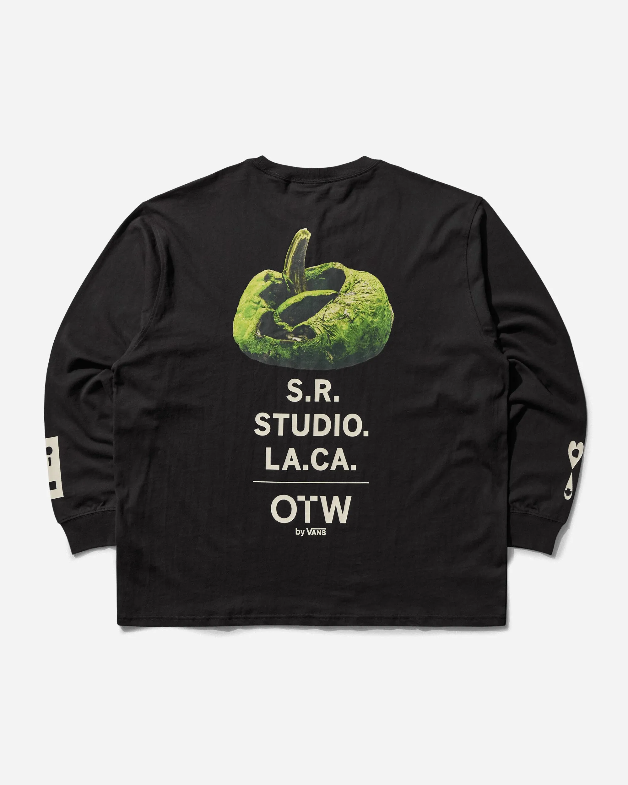 Herren S.R. STUDIO LA.CA. Langarm T-Shirt Schwarz