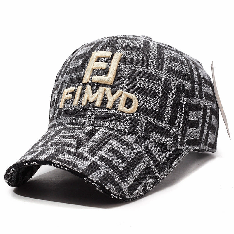 Mesh Breathable Embroidered Letter Baseball Cap