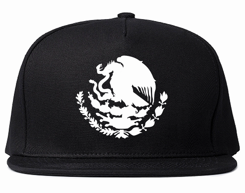 Mexican Color Coat Of Arms Mens Snapback Hat