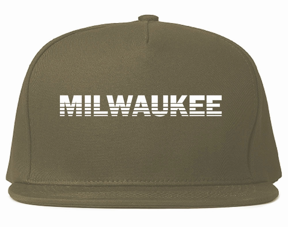 Milwaukee Wisconsin State City College Mens Snapback Hat