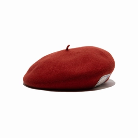 MINI BERET - Orange fashion-beret