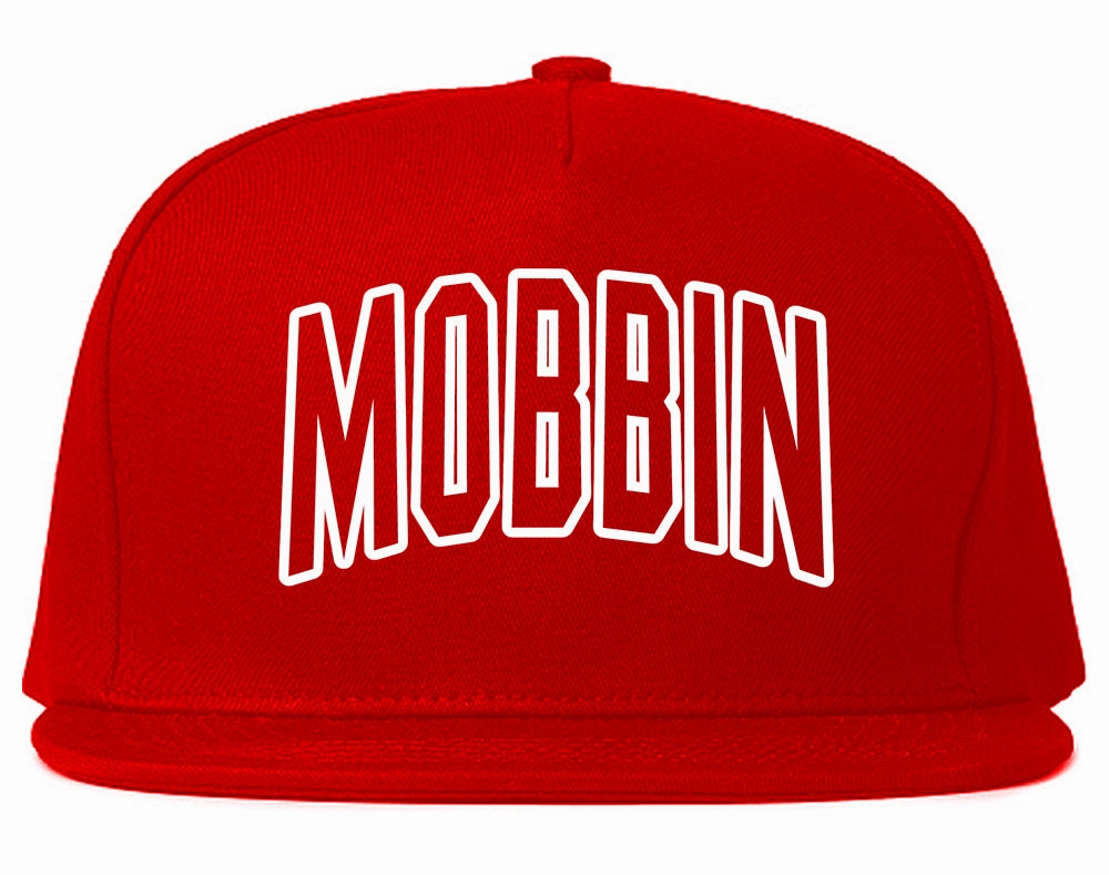 Mobbin Outline Squad Mens Snapback Hat