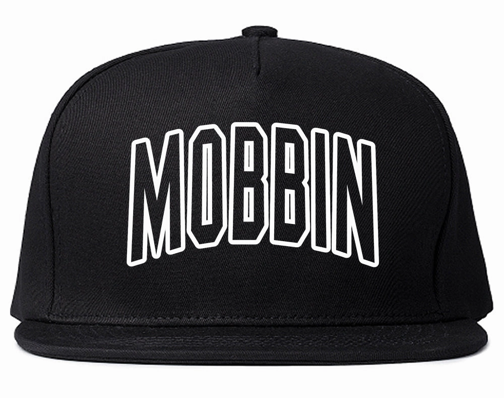 Mobbin Outline Squad Mens Snapback Hat